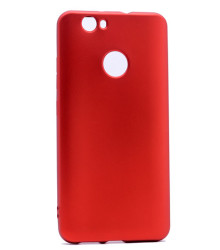 Huawei Nova Kılıf Zore Premier Silikon Kapak Kırmızı