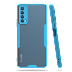 Huawei P Smart 2021 Case Zore Parfe Cover Blue