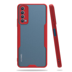 Huawei P Smart 2021 Case Zore Parfe Cover Red