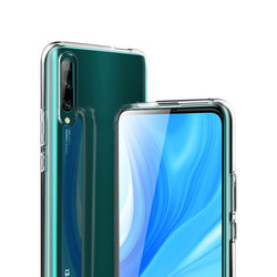 Huawei P Smart Pro 2019 Case Zore Süper Silikon Cover Colorless