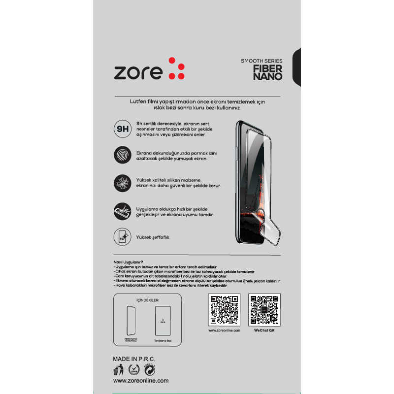 Huawei P Smart Pro 2019 Zore Fiber Nano Screen Protector - 3