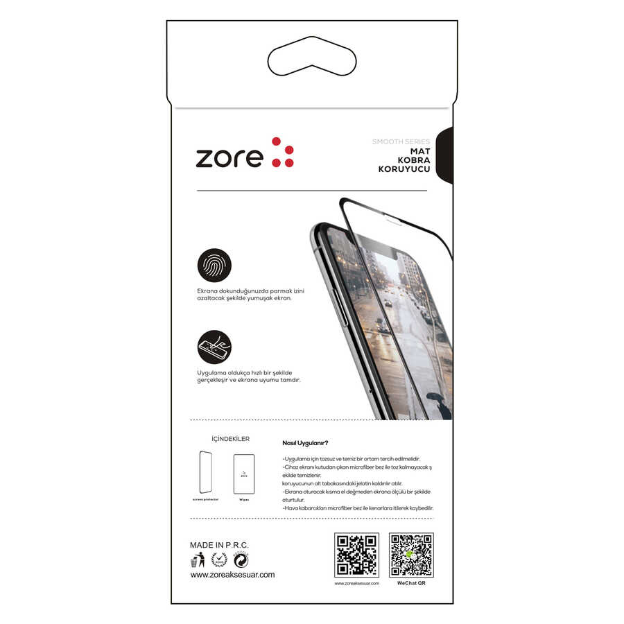Huawei P Smart Pro 2019 Zore Matte Cobra Screen Protector - 2