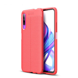 Huawei P Smart Pro 2019 Case Zore Niss Silicon Cover Red