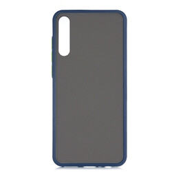 Huawei P Smart S (Y8P) Case Zore Fri Silicon Navy blue