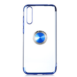 Huawei P Smart S (Y8P) Case Zore Gess Silicon Blue