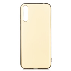 Huawei P Smart S (Y8P) Case Zore Premier Silicon Cover Gold