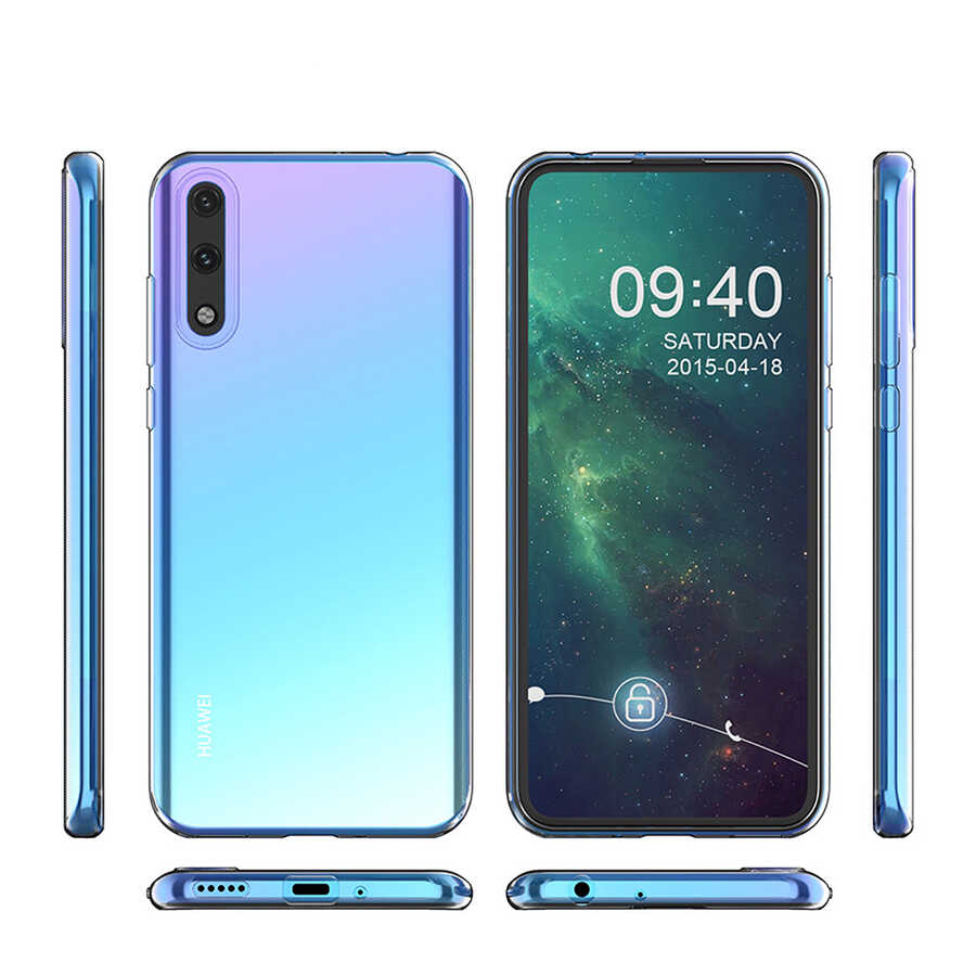 Huawei P Smart S (Y8P) Case Zore Süper Silikon Cover - 7