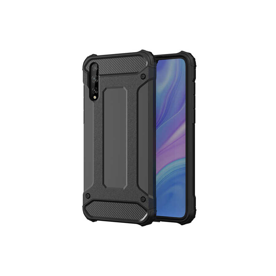 Huawei P Smart S (Y8P) Kılıf Zore Crash Silikon Kapak - 9