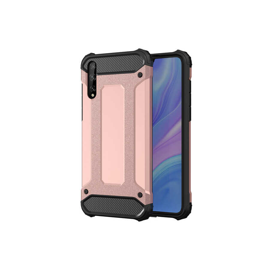 Huawei P Smart S (Y8P) Kılıf Zore Crash Silikon Kapak - 5