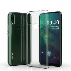 Huawei P Smart Z Case Zore Süper Silikon Cover Colorless