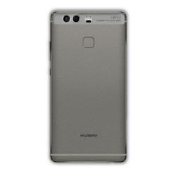 Huawei P10 Kılıf Zore Ultra İnce Silikon Kapak 0.2 mm Füme