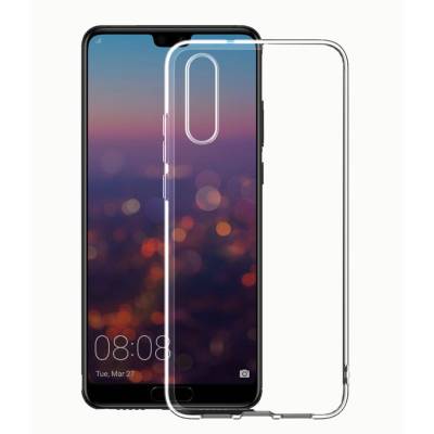 Huawei P20 Case Zore Süper Silicon Cover Colorless