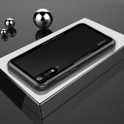 Huawei P20 Lite Kılıf Zore Craft Arka Kapak Siyah