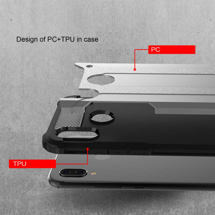 Huawei P20 Lite Kılıf Zore Crash Silikon Kapak - 8