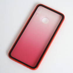 Huawei P20 Lite Kılıf Zore Estel Silikon Kırmızı