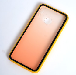 Huawei P20 Lite Kılıf Zore Estel Silikon Sarı