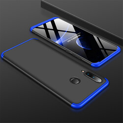 Huawei P30 Lite Case Zore Ays Cover Black-Blue