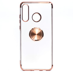 Huawei P30 Lite Case Zore Gess Silicon Rose Gold