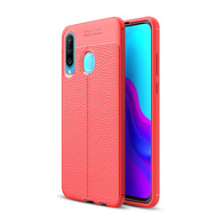 Huawei P30 Lite Case Zore Niss Silicon Cover Red