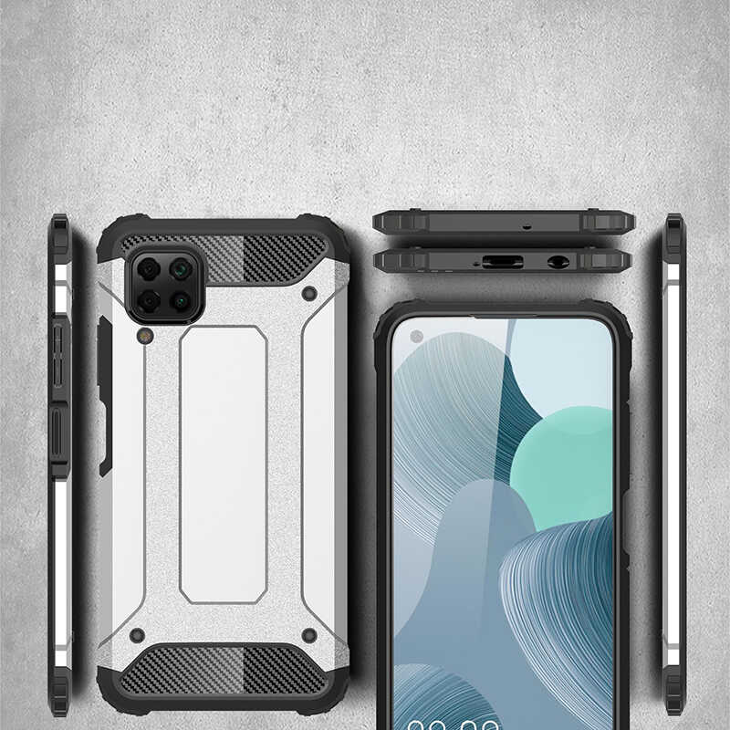 Huawei P40 Lite Case Zore Crash Silicon Cover - 4