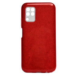 Huawei P40 Lite Case Zore Shining Silicon Red