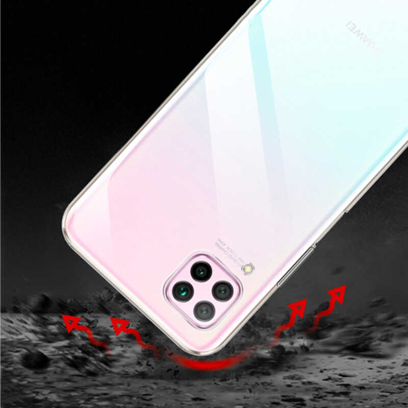 Huawei P40 Lite Case Zore Süper Silikon Cover - 5