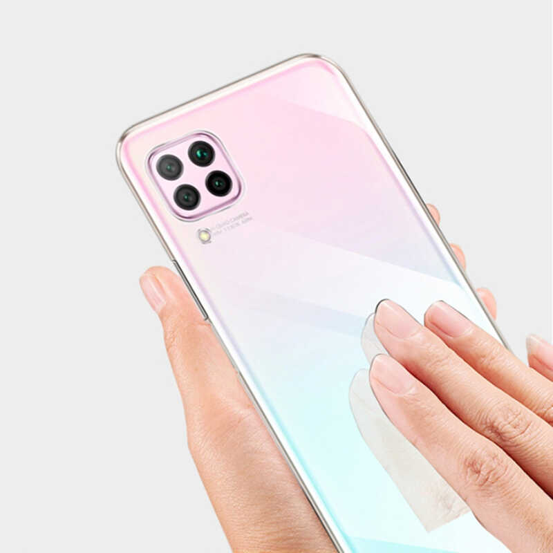 Huawei P40 Lite Case Zore Süper Silikon Cover - 7