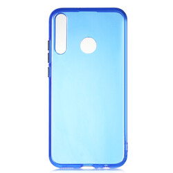 Huawei P40 Lite E Case Zore Bistro Cover Blue