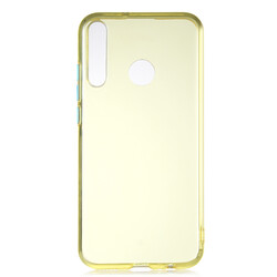 Huawei P40 Lite E Case Zore Bistro Cover Yellow