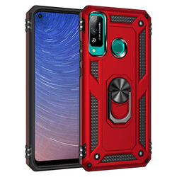 Huawei P40 Lite E Case Zore Vega Cover Red