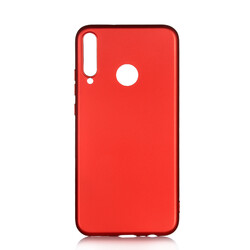 Huawei P40 Lite E Kılıf Zore Premier Silikon Kapak Kırmızı
