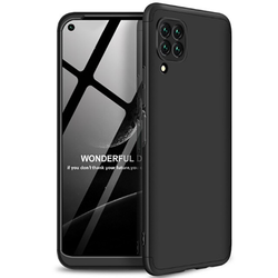 Huawei P40 Lite Kılıf Zore Ays Kapak Siyah