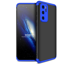 Huawei P40 Pro Case Zore Ays Cover Black-Blue