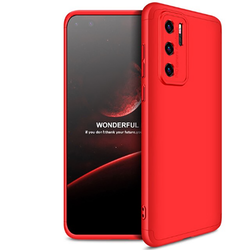 Huawei P40 Pro Case Zore Ays Cover Red