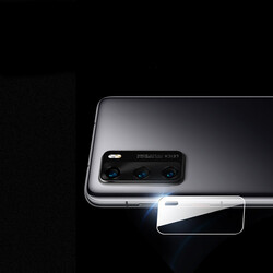 Huawei P40 Zore Nano Kamera Koruyucu Renksiz