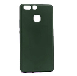 Huawei P9 Case Zore Premier Silicon Cover Dark Green