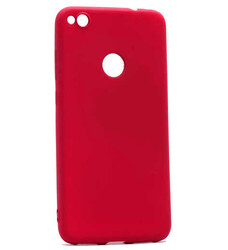 Huawei P9 Lite 2017 Kılıf Zore Premier Silikon Kapak Kırmızı