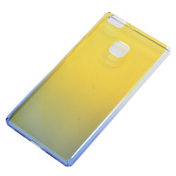 Huawei P9 Lite Case Zore Renkli Transparan Cover Blue