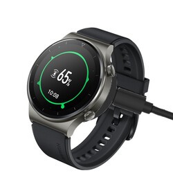 Huawei Watch 3 Pro Zore Usb Şarj Kablosu Siyah