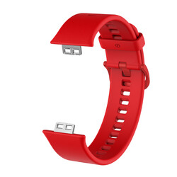 Huawei Watch Fit KRD-43 Silikon Kordon Kırmızı