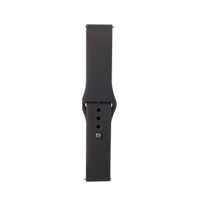 Huawei Watch GT 3 42mm Band Serisi 20mm Klasik Kordon Silikon Strap Kayış Gri
