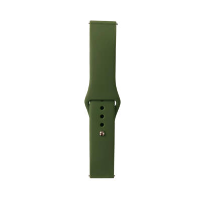 Huawei Watch GT 3 42mm Band Serisi 20mm Klasik Kordon Silikon Strap Kayış Tarmac