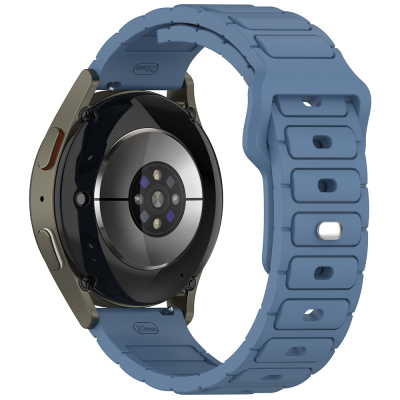 Huawei Watch GT 3 42mm Zore KRD-132 22mm Silikon Kordon Strap Kayış Mavi