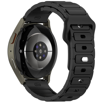 Huawei Watch GT 3 42mm Zore KRD-132 22mm Silikon Kordon Strap Kayış Siyah