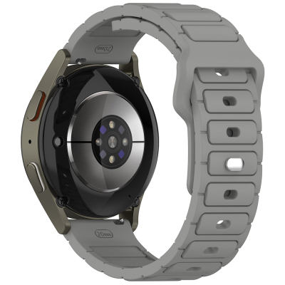 Huawei Watch GT 3 42mm Zore KRD-132 22mm Silikon Kordon Strap Kayış Gri