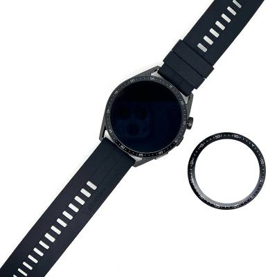 Huawei Watch GT 3 46mm Zore PMMA Pet Saat Ekran Koruyucu Siyah