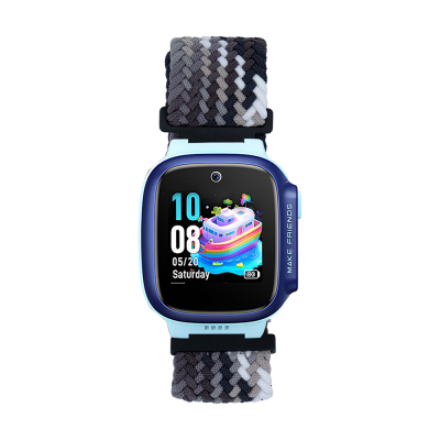 Huawei Watch GT 5 Pro 42mm Zore KRD-139 Children's Special Knitted Strap Black