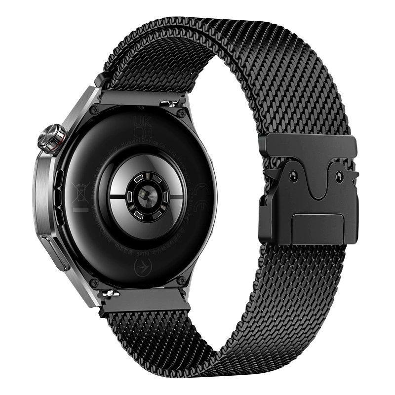 Huawei Watch GT2 46mm Zore KRD-25 Metal Hasır Kordon - 5