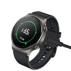 Huawei Watch GT2 Pro Zore Usb Şarj Kablosu Siyah