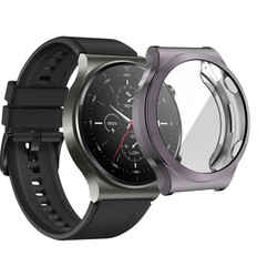 Huawei Watch GT2 Pro Zore Watch Gard 02 Ekran Koruyucu Gri